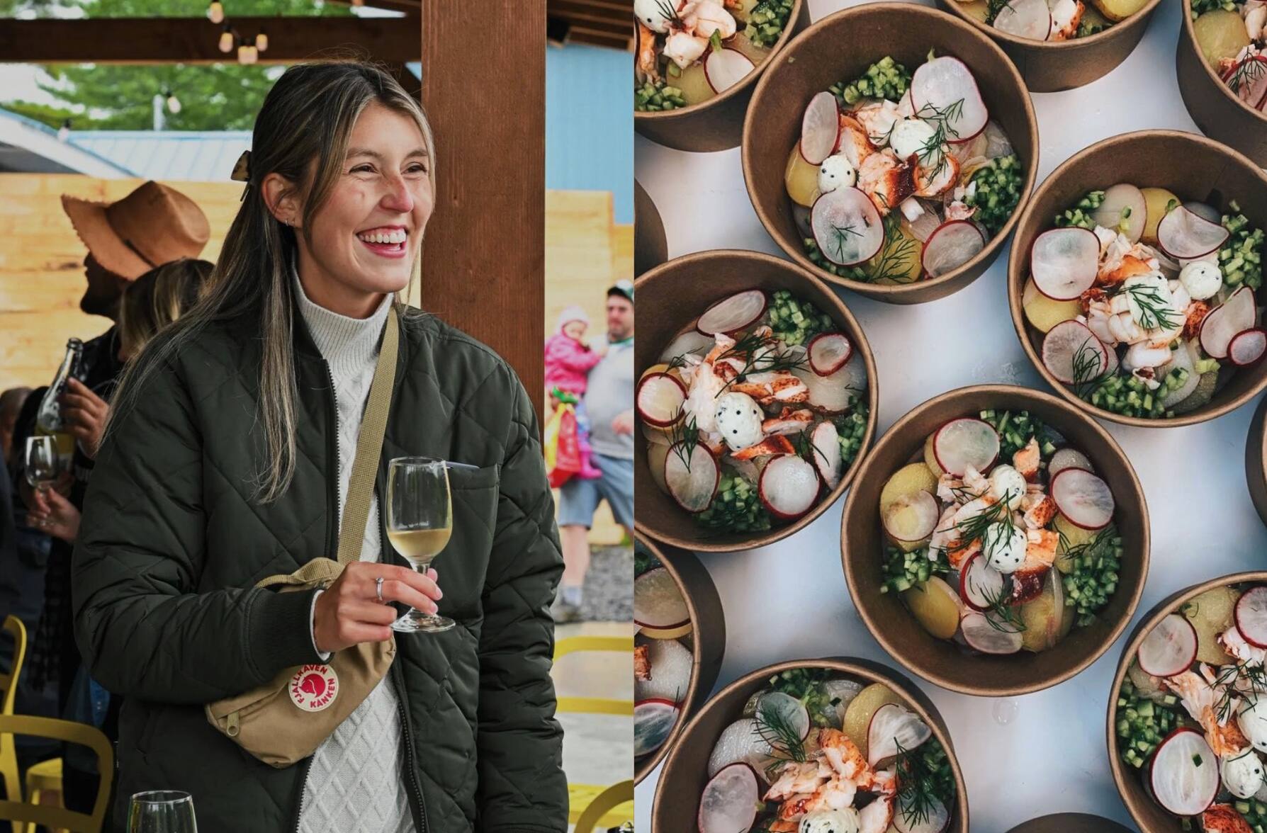 Un «foodcourt» à ciel ouvert à la Brasserie Dunham