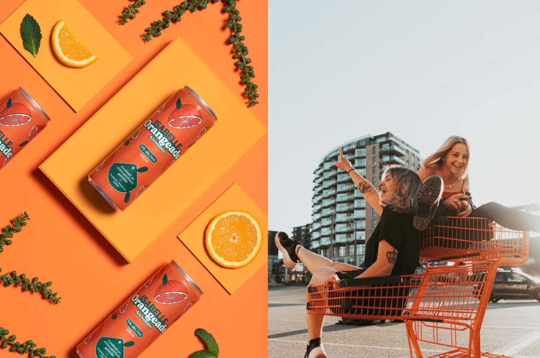 Une nouvelle orangeade alcoolisée à essayer