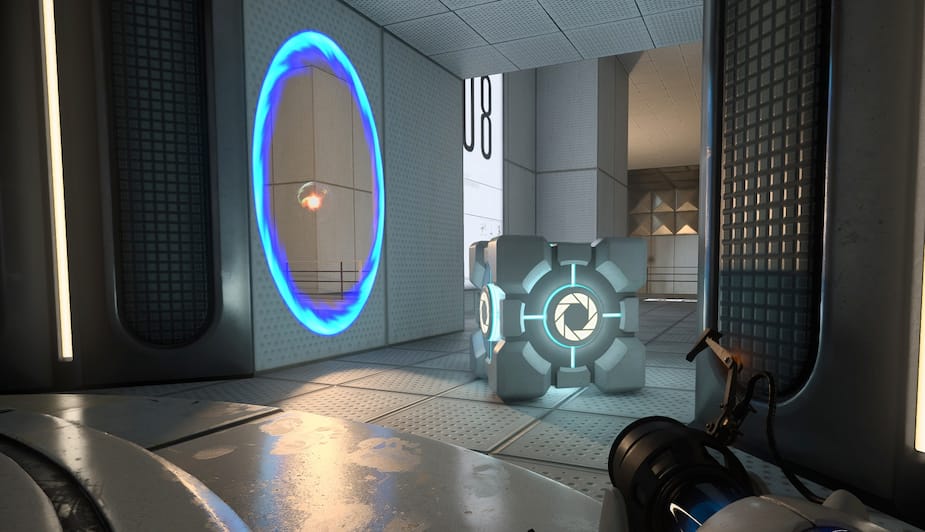 Image principale de l'article Portal sort bientôt avec du ray tracing