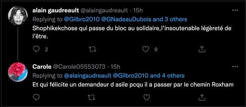 Quebec Solidaire's candidate is Shophika Vaityanathasharma