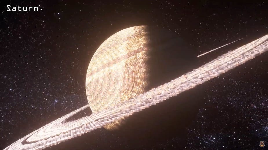 Image principale de l'article Un joueur recrée l’univers dans Minecraft