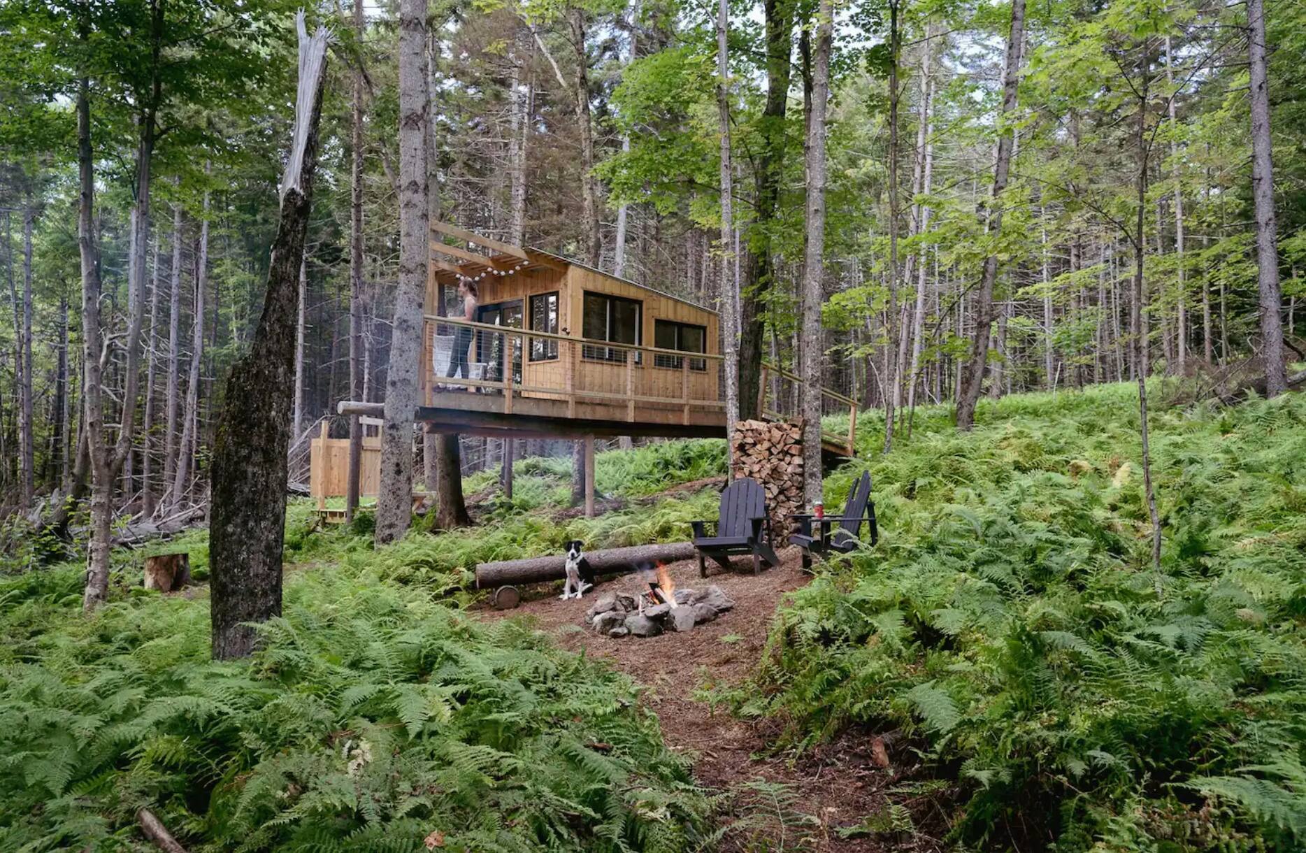 4 cabanes «dog-friendly» à louer au Vermont 