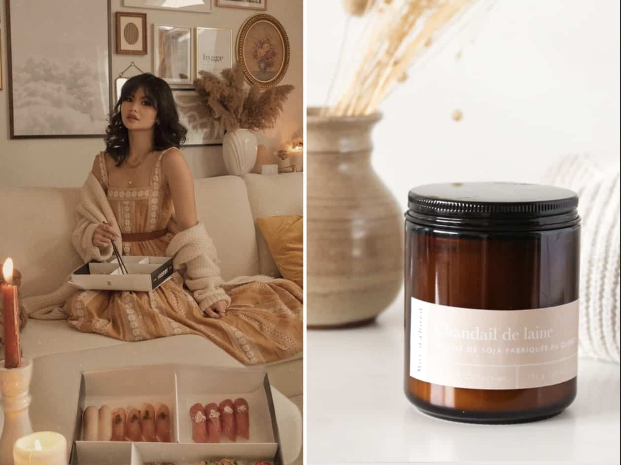 12 bougies qui sentent l'automne