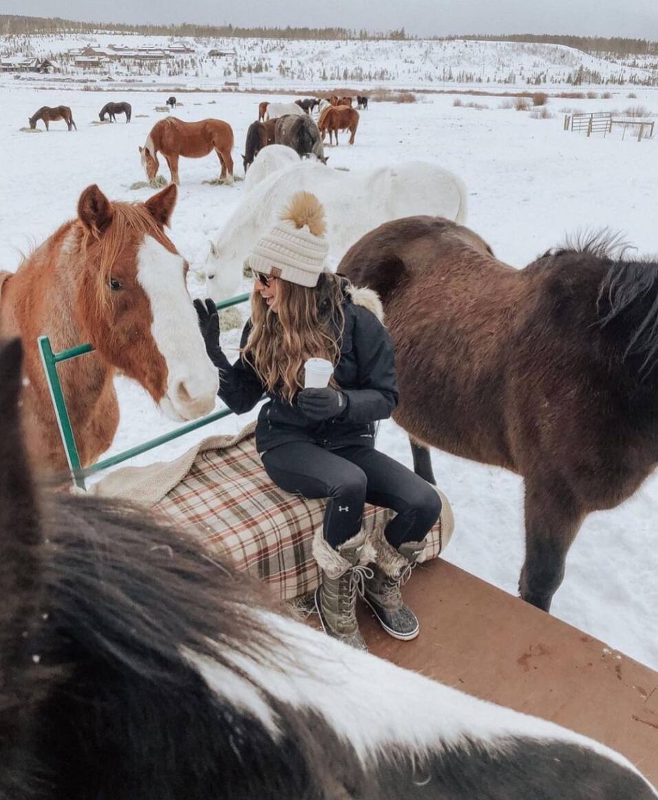 Des balades en traîneau féériques près de Montréal