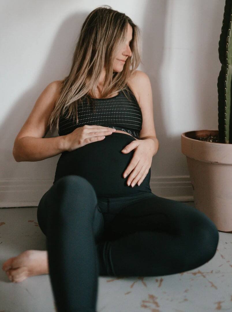 Short De Maternité Risipu Avec Poches - Léger & Confortable | Pour Yoga, Grossesse & Postpartum
