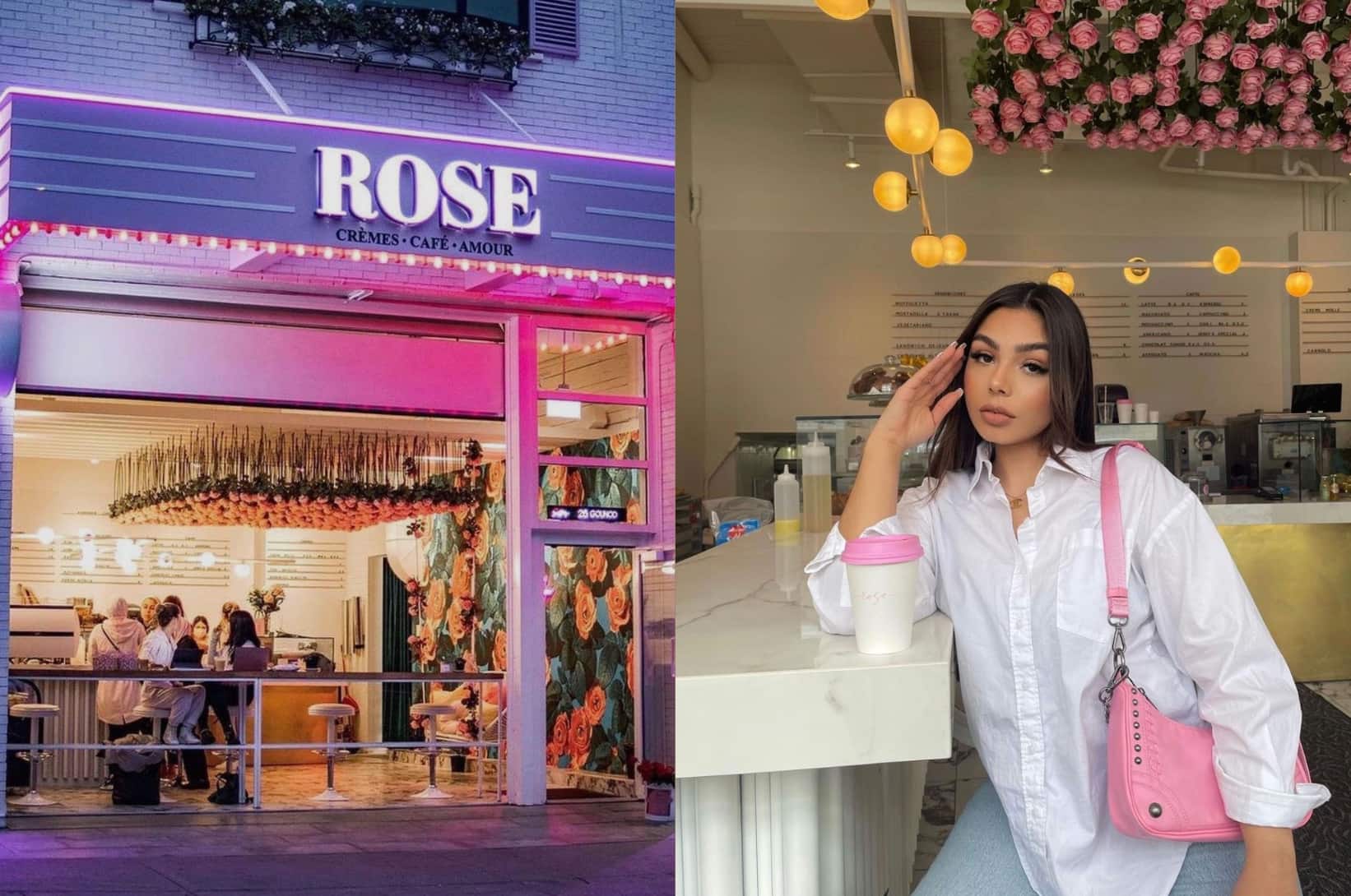 Un café-sandwicherie rose ultra «instagrammable»