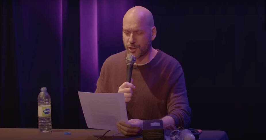 Image principale de l'article Martin Matte a lu une histoire très sexuelle