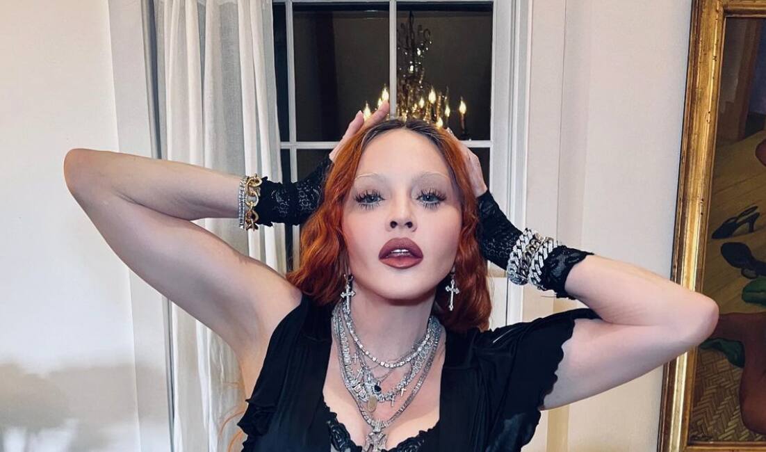 Une rare photo avec ses six enfants