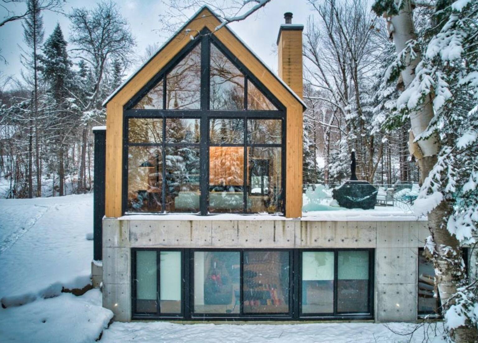 Un chalet scandinave à vendre 1 488 927$