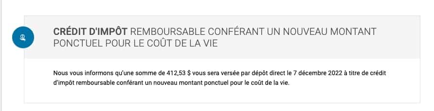 Plusieurs Québécois ont déjà reçu leur chèque de 400$ ou de 600$ de la ...