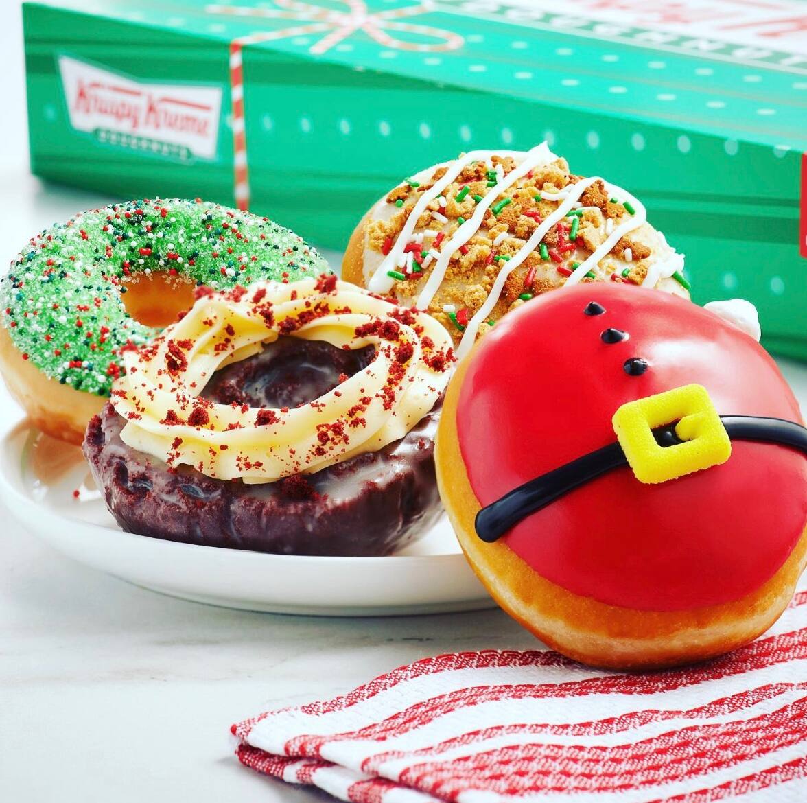 Image principale de l'article Les beignes de Noël de Krispy Kreme sont de retour