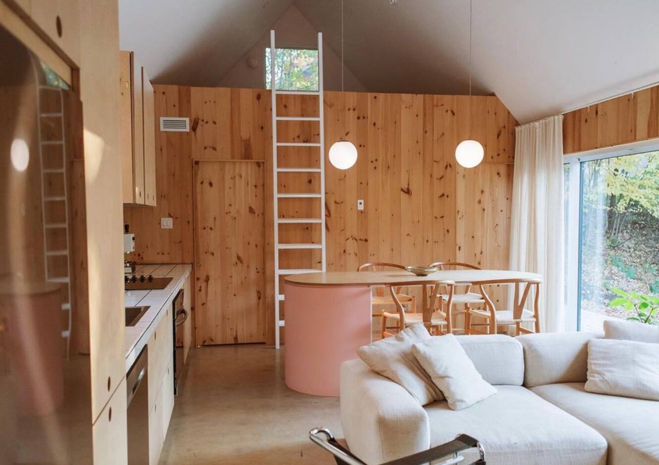 6 chalets scandinaves qui acceptent les chiens