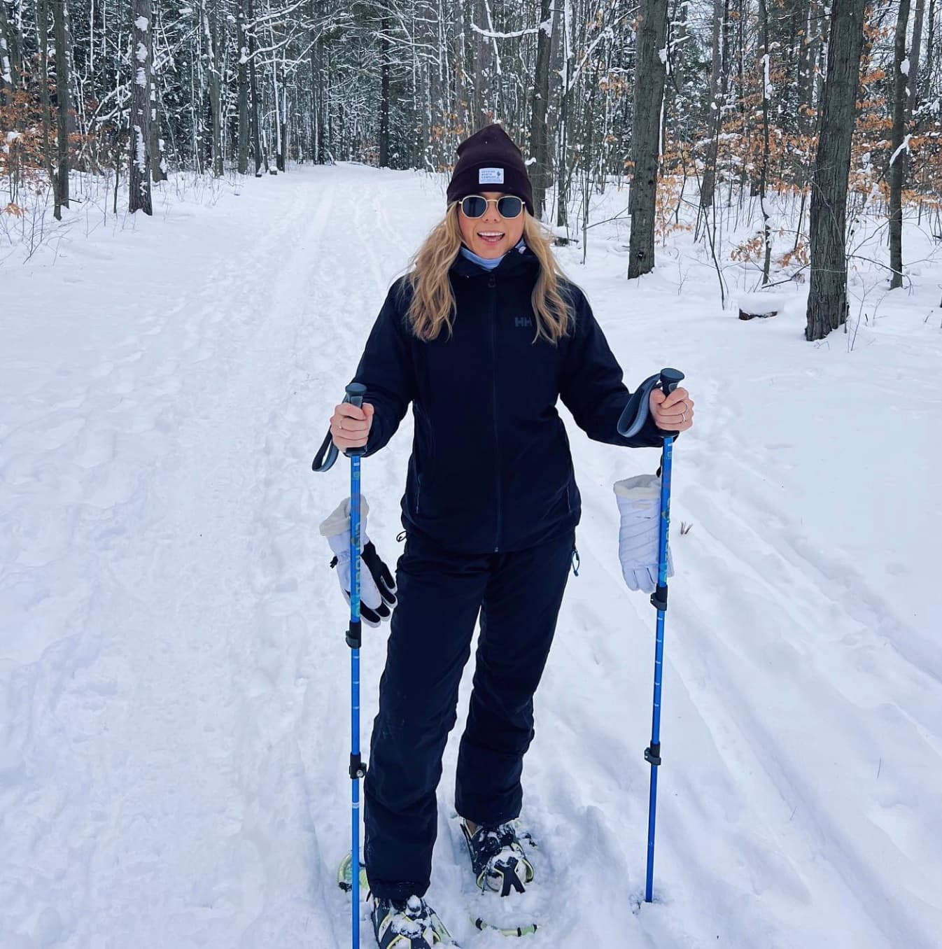 Une randonnée de raquettes sur le mont Royal