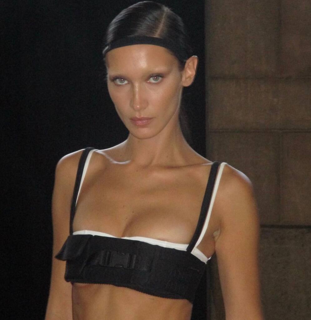 Bella Hadid remet cette tendance au goût du jour
