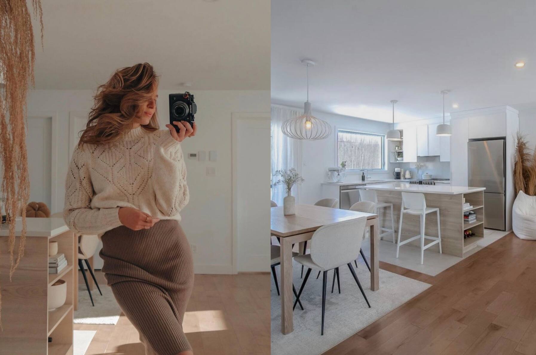 La maison «beige life» de Justine Brouillette à vendre pour 399 000 à
