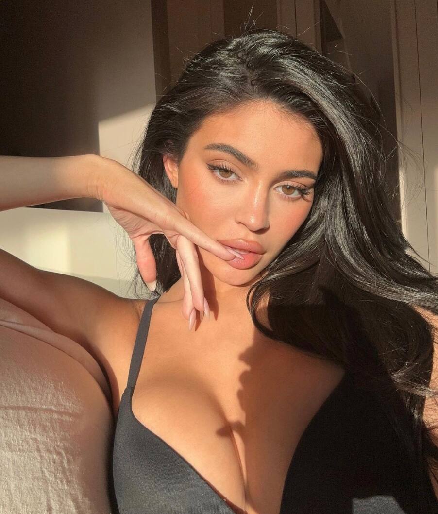 Le blouson de Kylie en laisse peu à l'imagination