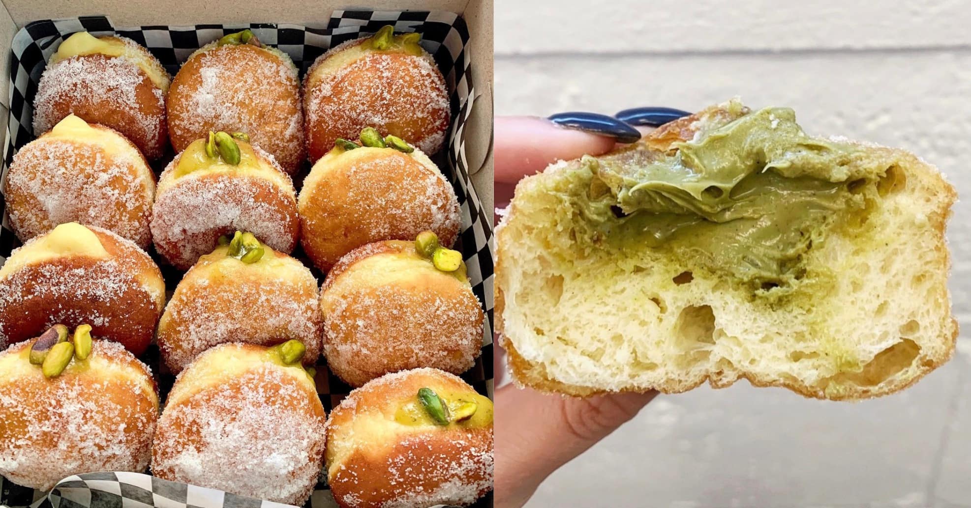 Des beignets italiens aux pistaches à faire rêver 