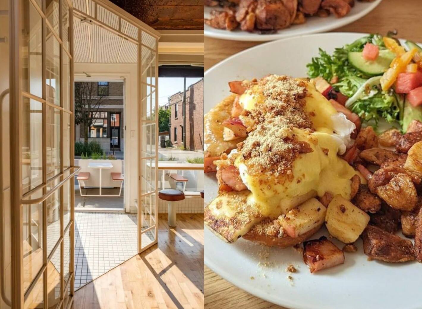 Des beignes aux œufs bénédictine