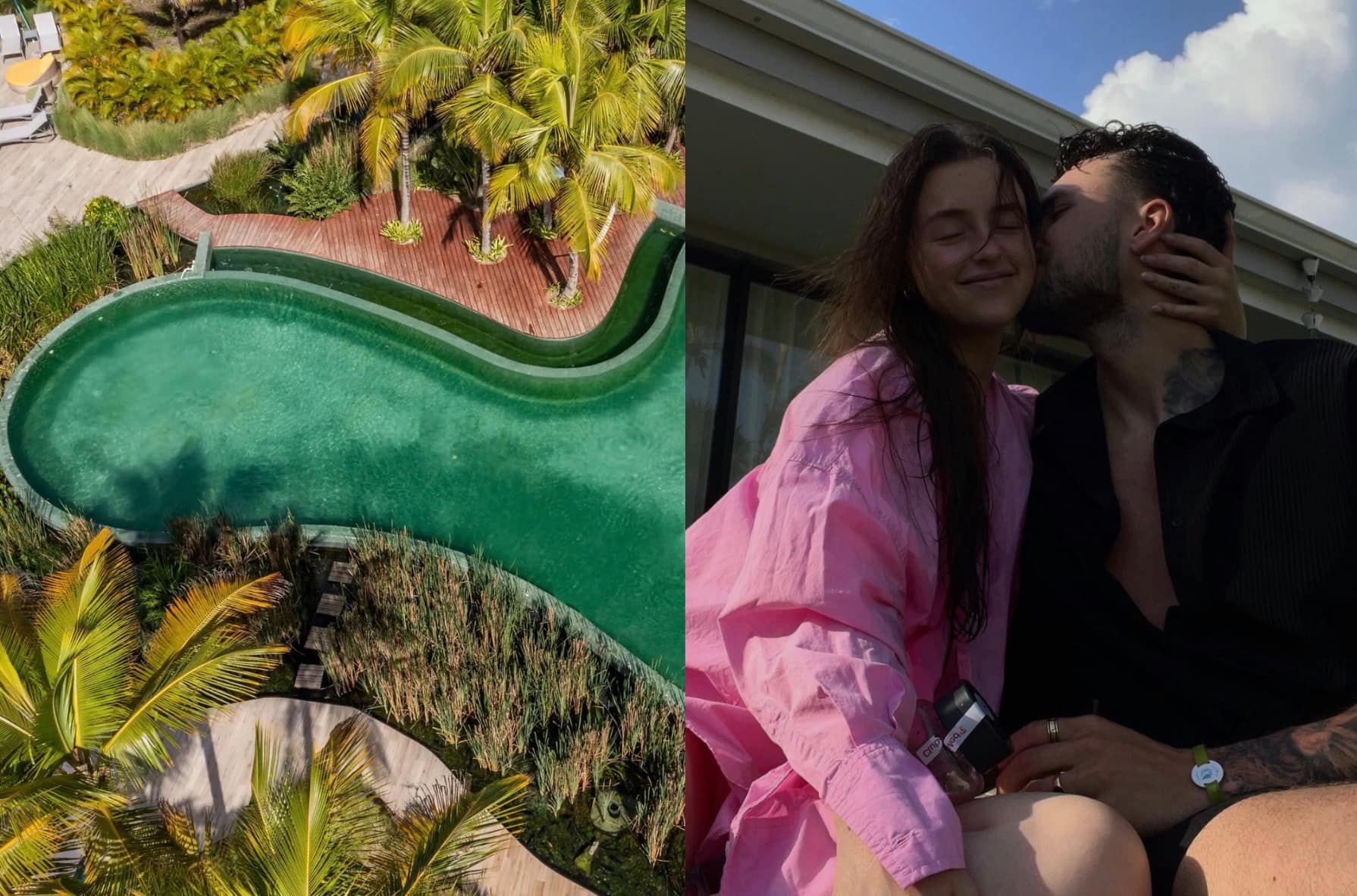 Voici le tout-inclus où Alicia Moffet est allée