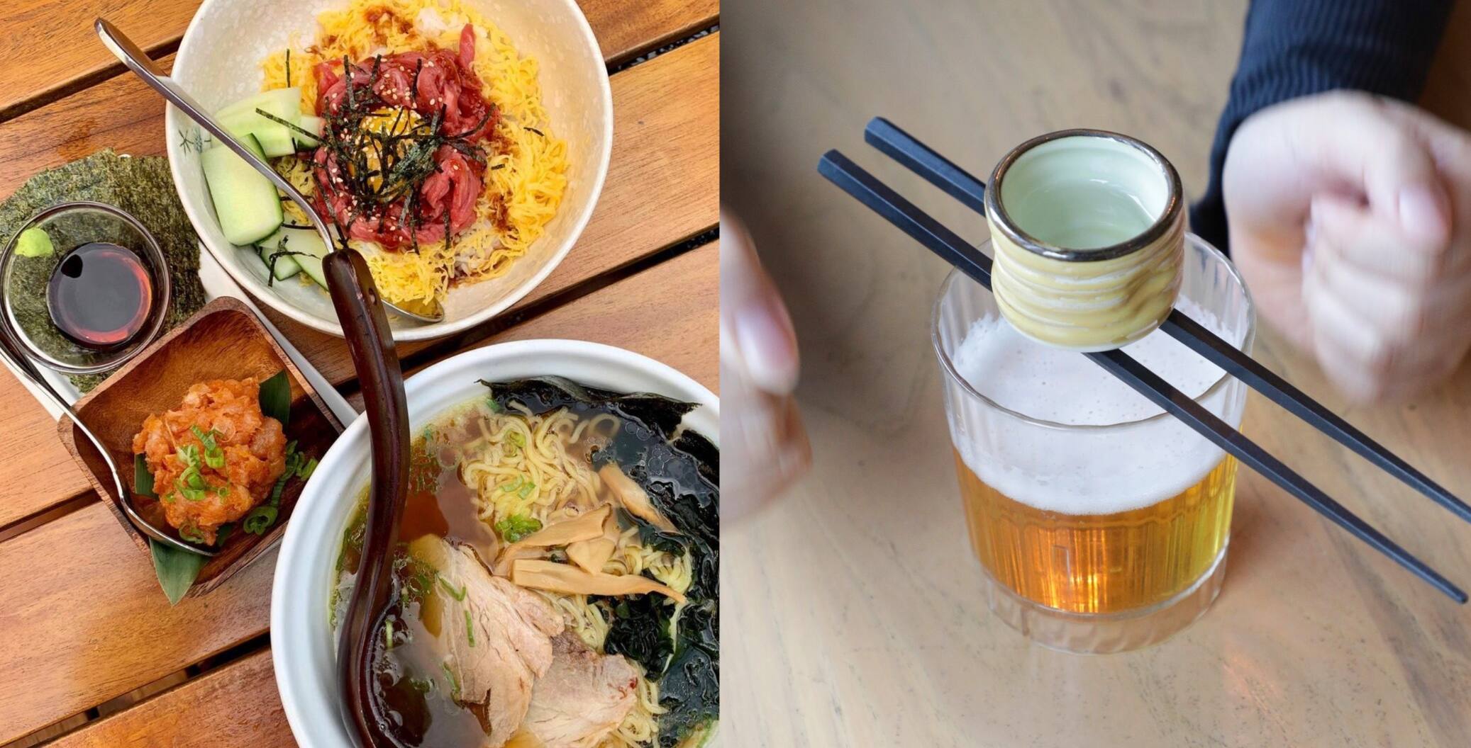 Vous pouvez trouver des «saké bombs» à seulement 3 dans ce pub