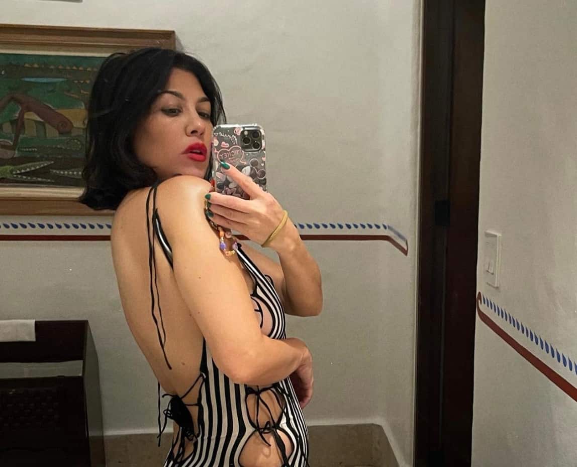 Kourtney dévoile son corps changé par la FIV