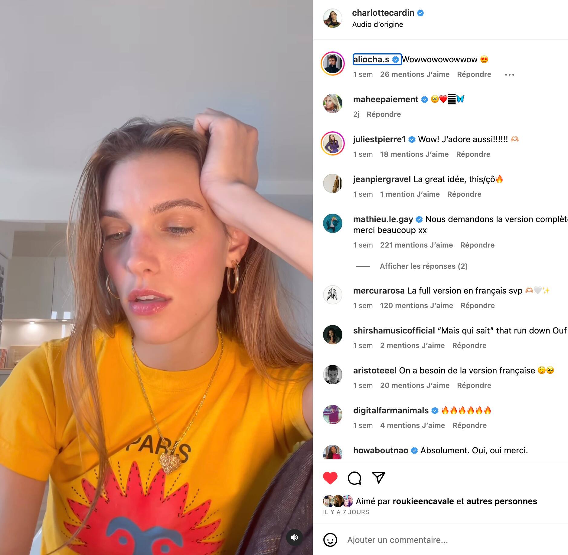 [À ÉCOUTER] Charlotte Cardin donne une nouvelle vie à son succès «Confetti» JDM