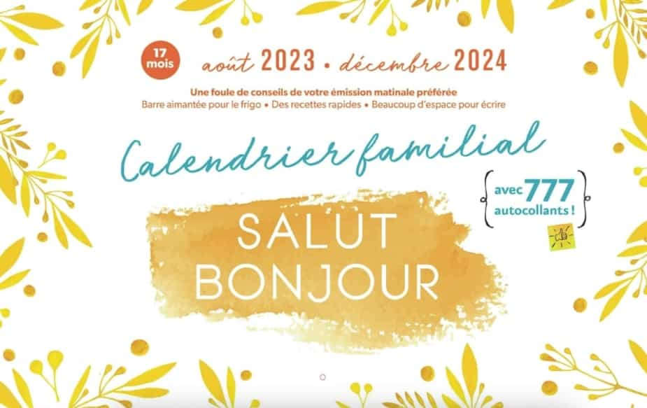 Organisation de l'horaire familial 2023-2024 : un indispensable