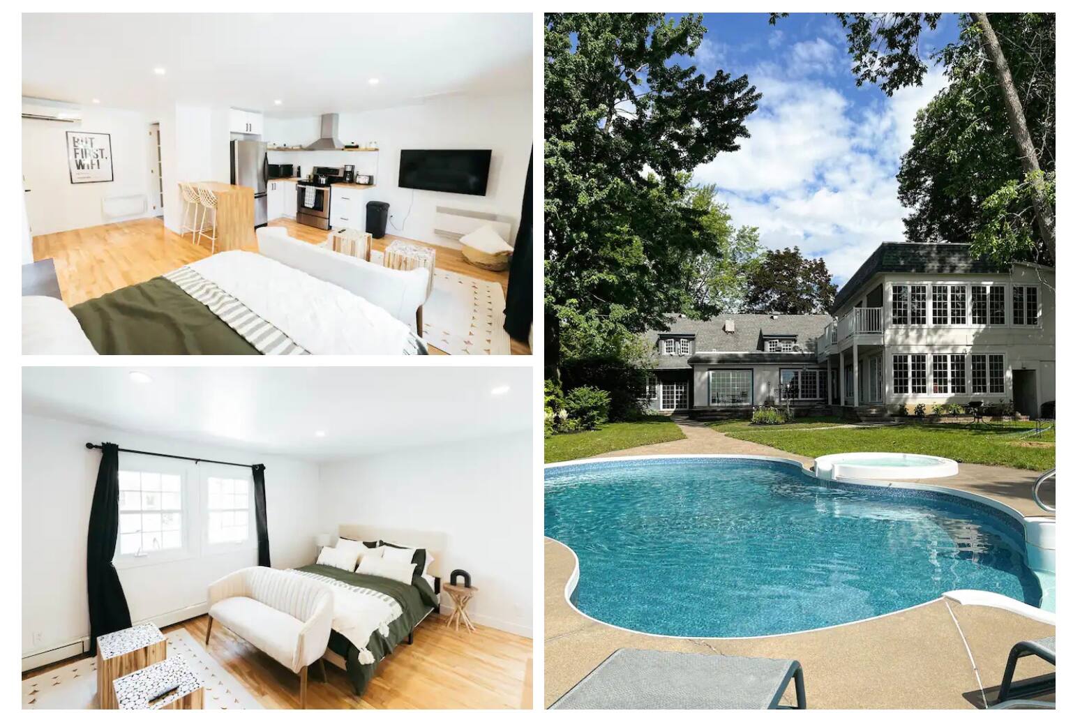 Airbnb 5 logements de TroisRivières à louer pour vivre votre