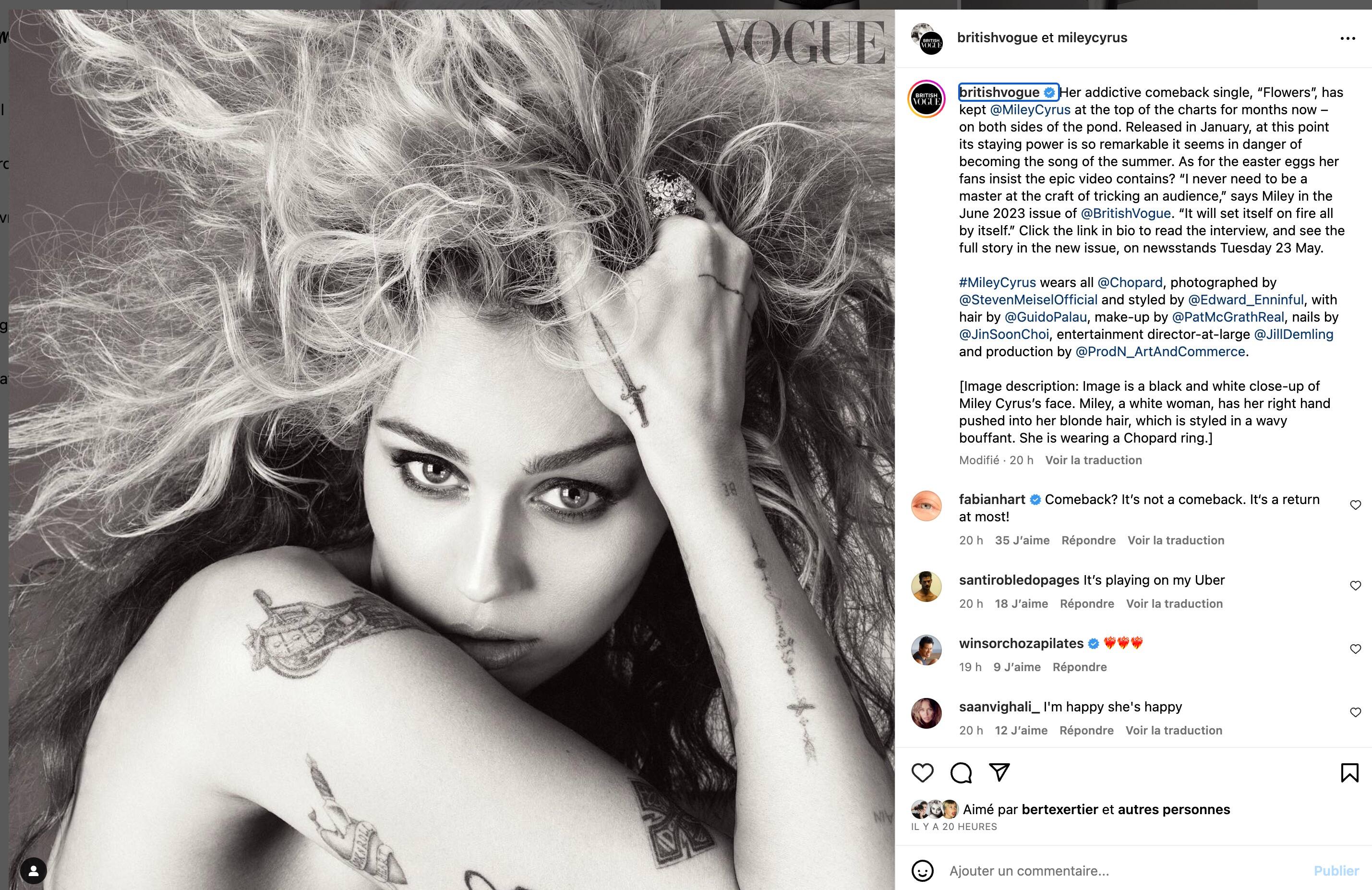 citations de Miley Cyrus tirées de chansons