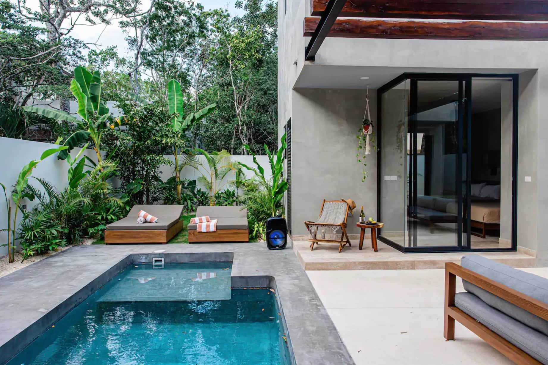 La villa de Tulum où Julie-Anne a séjourné