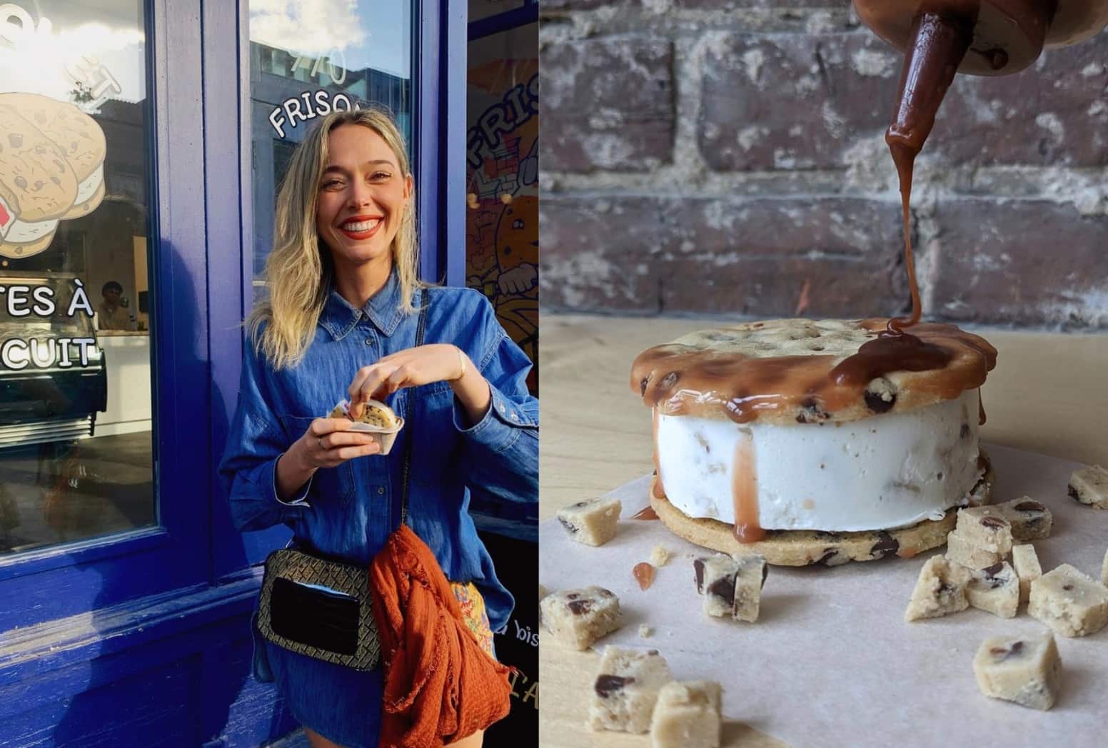 Faites votre propre sandwich à la crème glacée