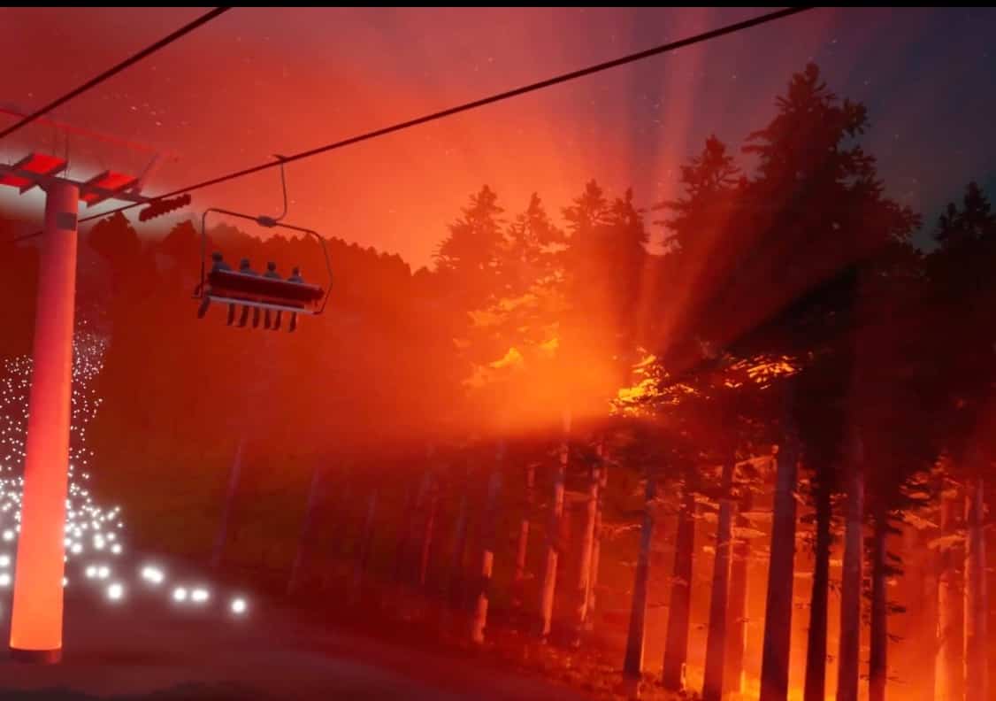 Un départ pour ce carrousel unique au monde