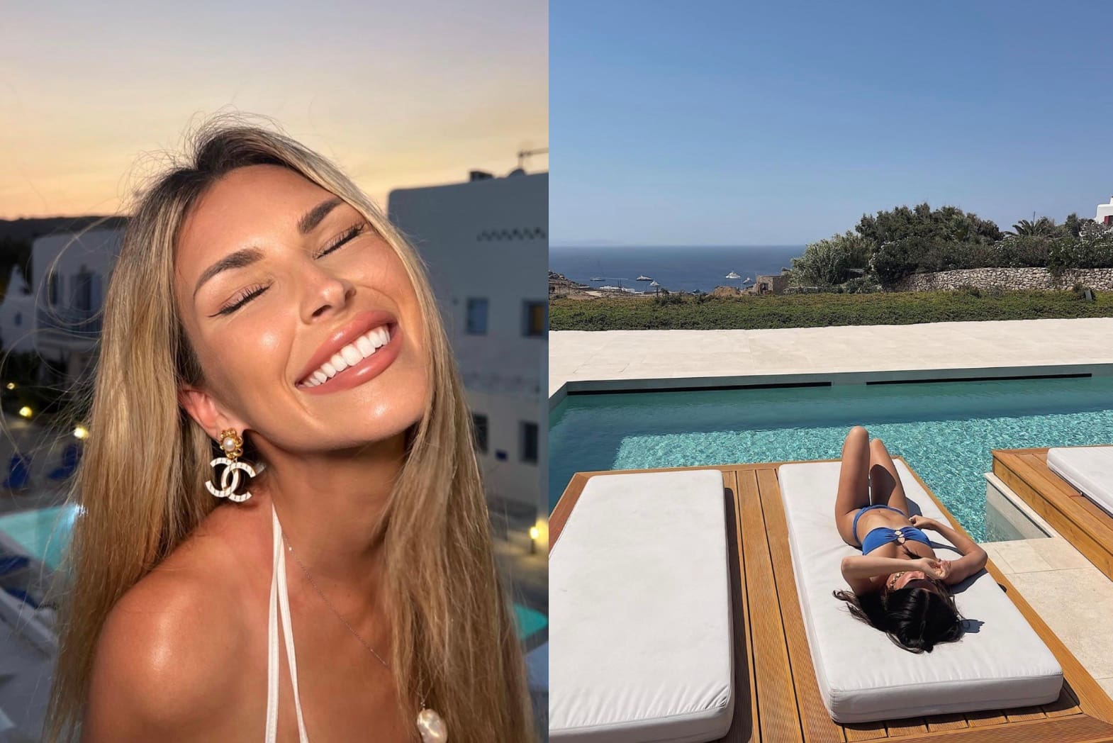 La villa de rêve où Élisabeth Rioux séjourne