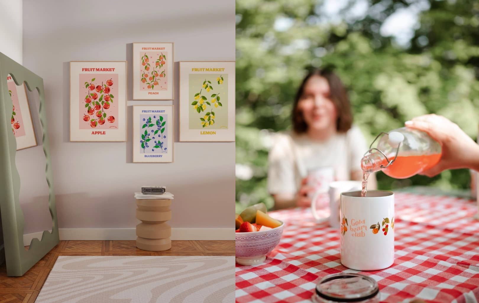 Une collection locale complètement fruitée