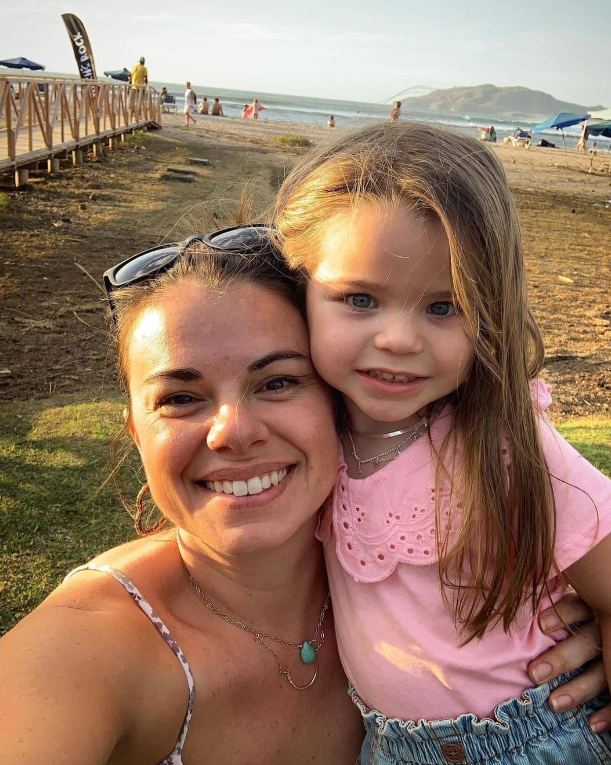 Sa fille jouera à ses côtés à la télé