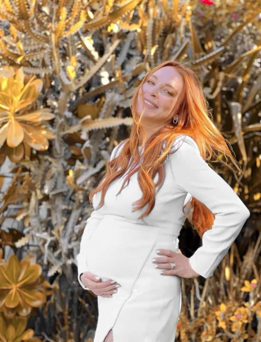 Elle a donné naissance à son premier enfant