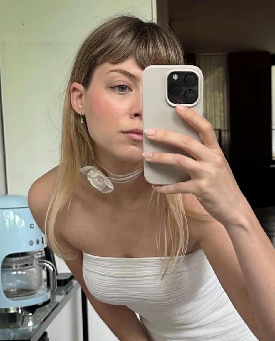 Catherine St-Laurent adopte LA veste de l'automne