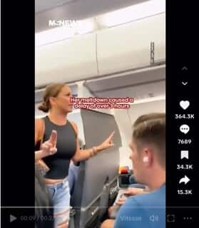 Passager &laquo;pas r&eacute;el&raquo;: la &laquo;folle de l&rsquo;avion&raquo; derri&egrave;re la vid&eacute;o virale s&rsquo;excuse