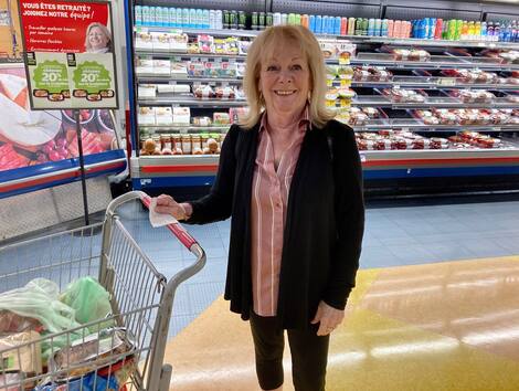 Michelle Bernier doesn't have the time or the strength to cook for herself every day.