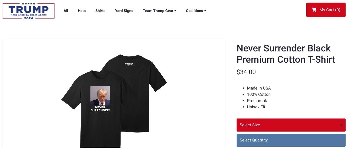 Chemise Homme Donald Trump Signature - Taille 15 1/2 (34/35) - Col Et Poignets Français Contrastés - Coton - Occasion Très Bon état