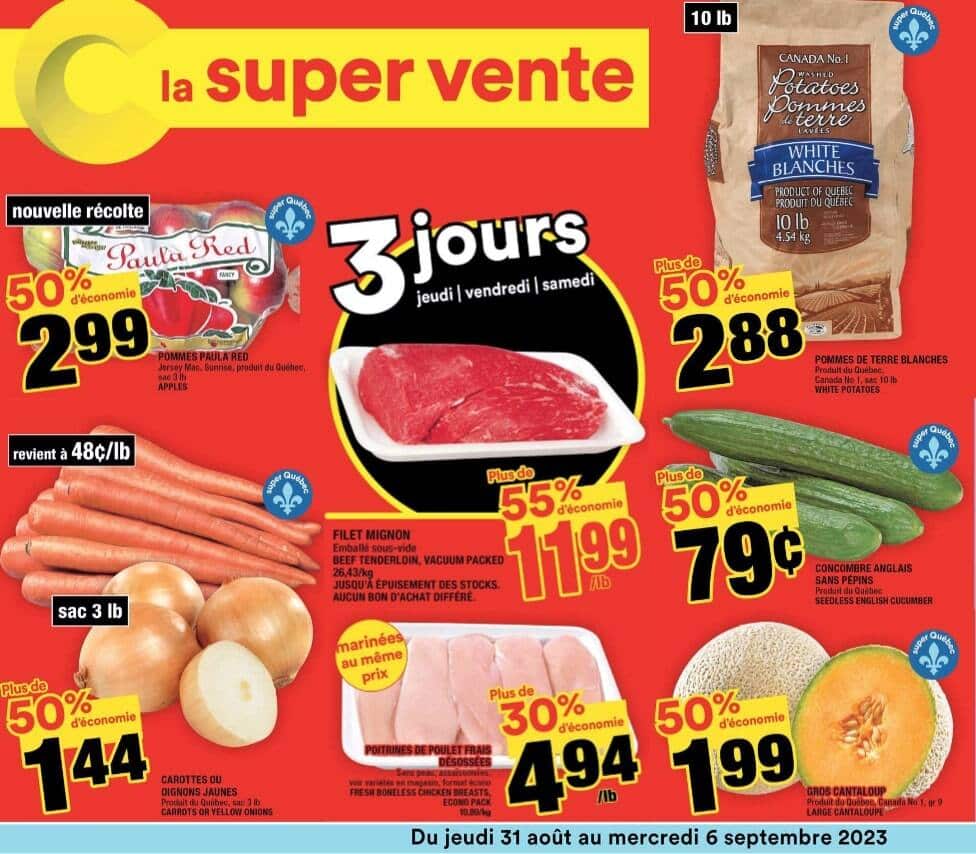 LES 33 MEILLEURS RABAIS EN CIRCULAIRE DU 7 AU 13 SEPTEMBRE