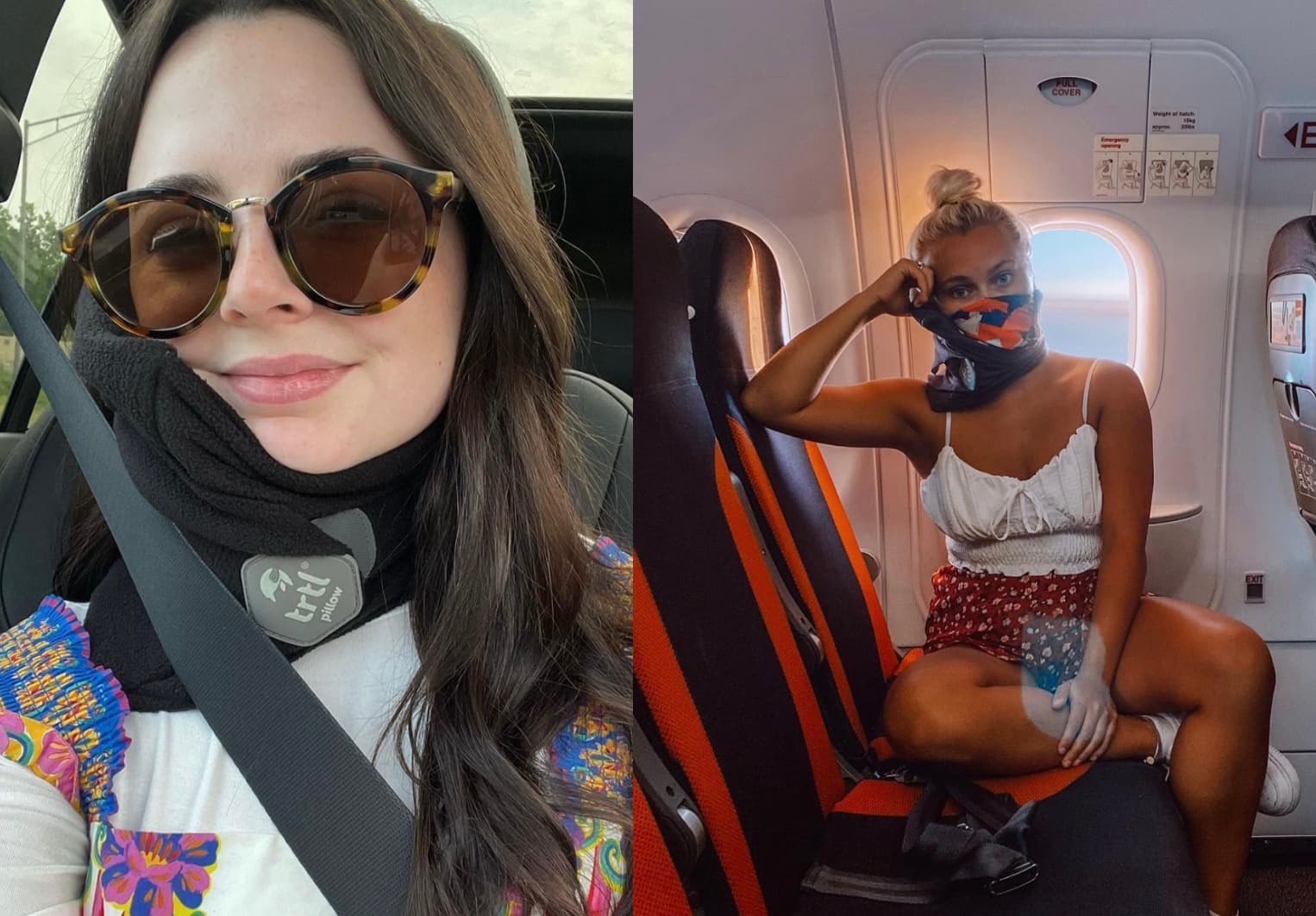 Un oreiller viral pour dormir dans l’avion 