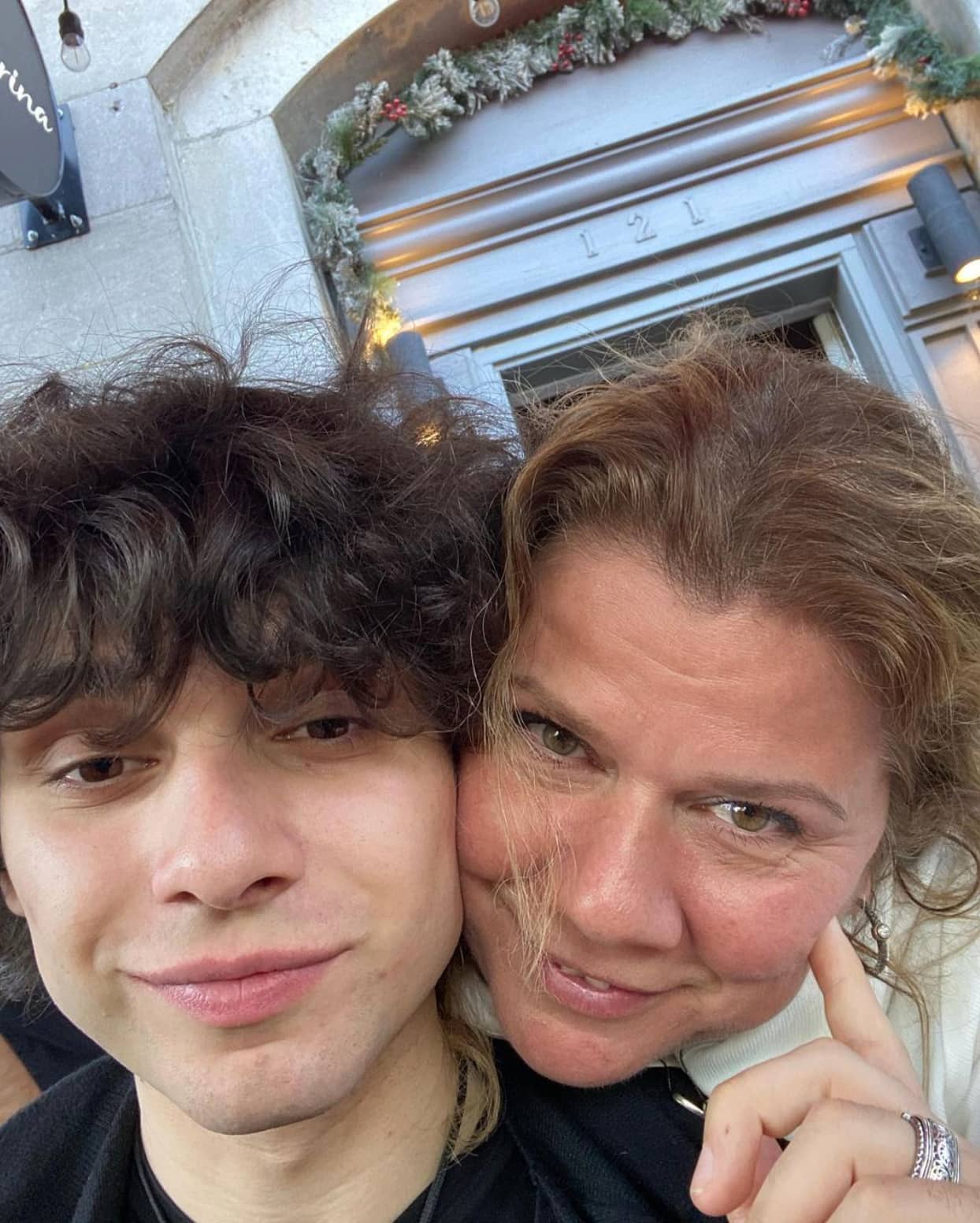 Marina Orsini et son fils, Thomas, sont en deuil