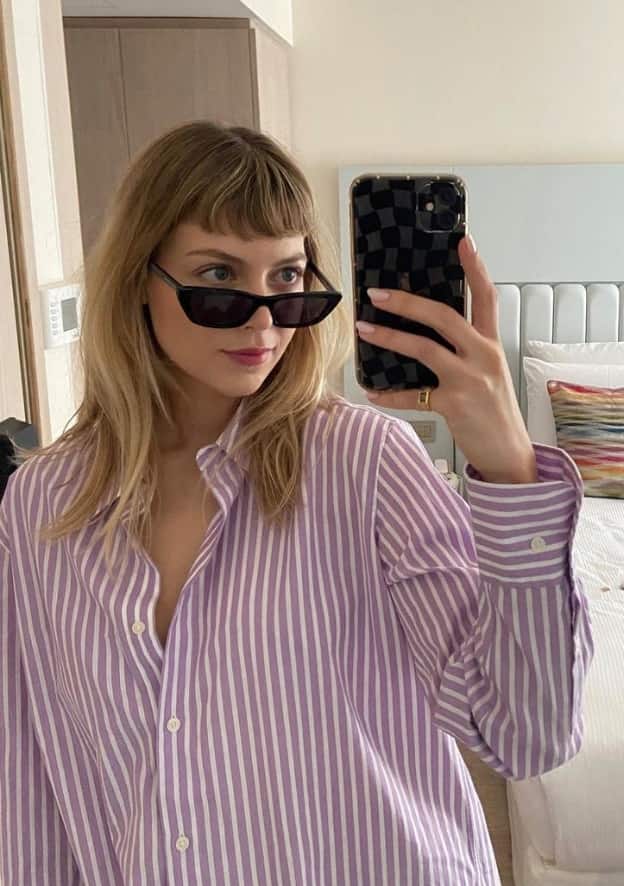 Elle ose l’imprimé animalier le plus audacieux 