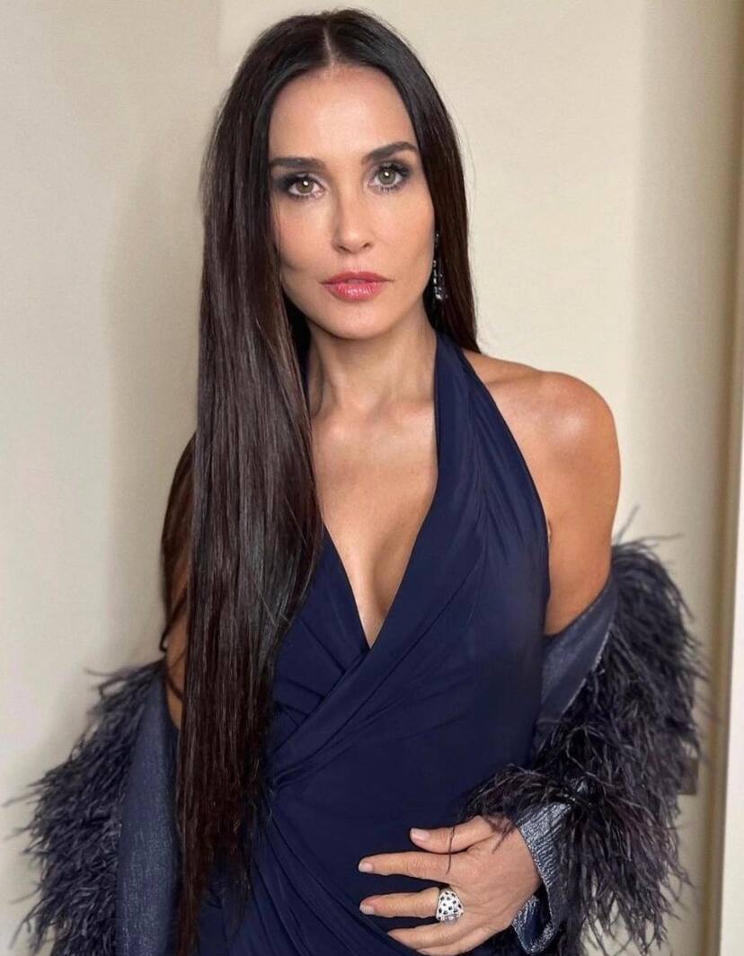 Demi Moore, seins nus par accident 