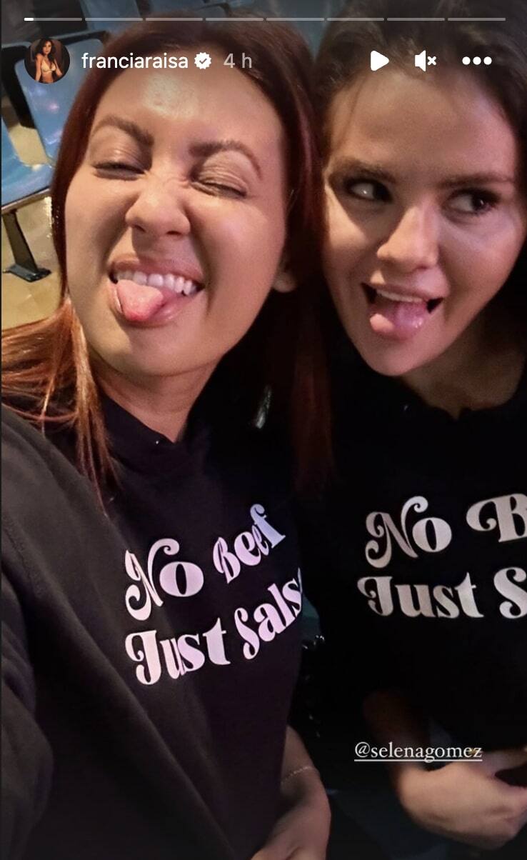 Francia Raisa dévoile les débuts de son amitié médiatisée avec Selena