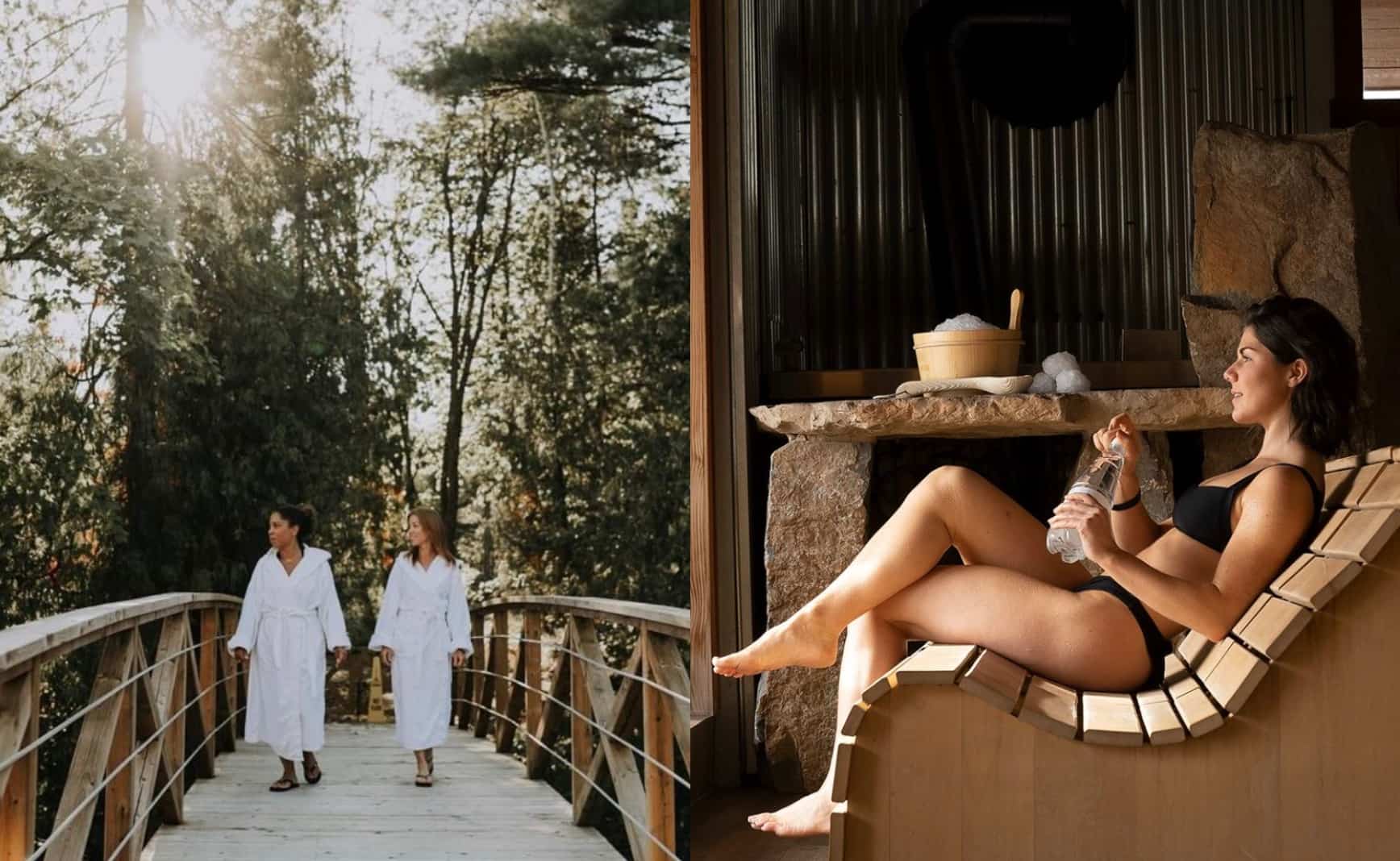 Les 6 meilleurs spas des Laurentides 