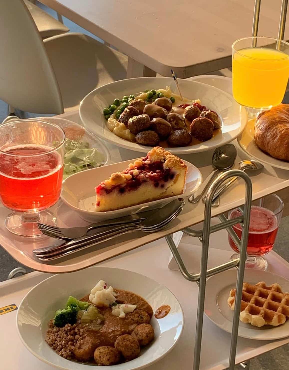 IKEA organise son fameux repas trois services