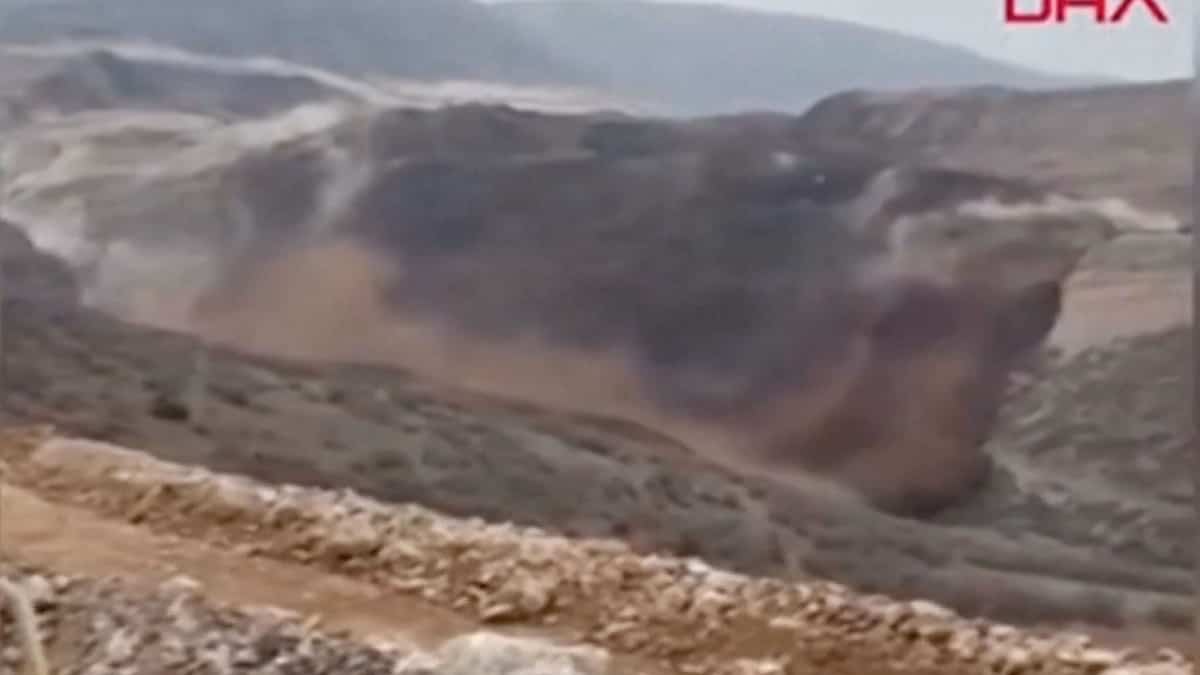 Türkiye: At least nine people are trapped in a gold mine after a landslide Türkiye: At least nine people are trapped in a gold mine after a landslide