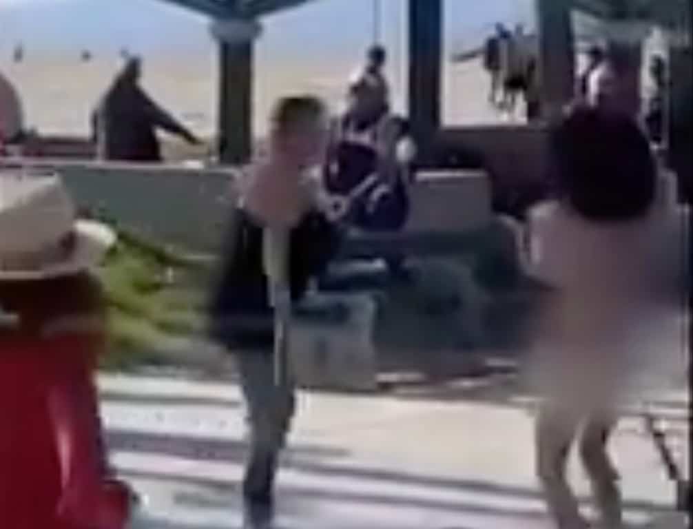 [VIDÉO] Une femme nue sème le chaos à Venice Beach | JDM wallpaper 3